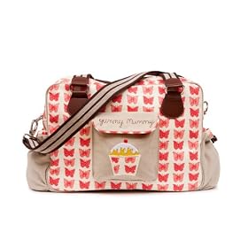 Pink Lining Yummy Mummy Red Butterflies