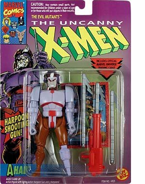  Evil Mutant 5" Ahab Action Figure with Harpoon Shooting Gun! - The Uncanny X-Men