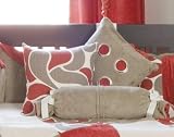 Graphite Print Pillow by Glenna Jean