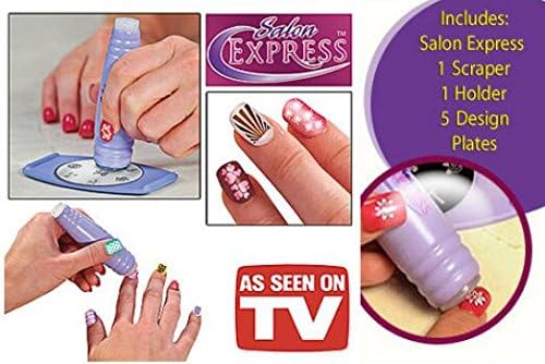 DabDog® As Seen on Tv Salon Express Nail Art Stamping Kit #YPHG-S313