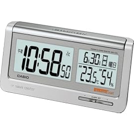 CASIO wave ceptor 電波デジタル目覚し時計 DQD-620J-8JF （福島・九州両局対応） 温度・湿度・カレンダー表示