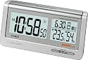 CASIO (カシオ) 目覚し時計 WAVE CEPTOR ウェーブセプター デジタル 電波時計 (福島・九州両局対応) カレンダー表示 温度表示 湿度表示 DQD-620J-8JF