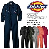 【アウトレット】ディッキーズ 長袖 カバーオール つなぎ LONG SLEEVE COVERALLS 「4879」