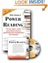 Power Reading Course Book with Audio Countdown Timing CD: The Best, Fastest, Easiest, Most Effective Course on Speedreading and Comprehension Ever Developed!