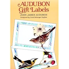 Audubon Gift Labels: 8 Pressure-Sensitive Designs (Designed by Carol Belanger Grafton)