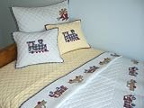 Bacati - Wheels One Size Quilt for Twin/full 80 X 80"