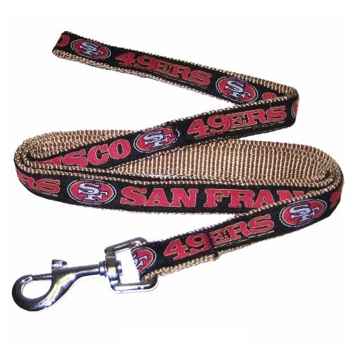 Pets First San Francisco 49Ers Pet Leash LargeB005G7QODY