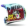 Bell SC-X Jr Grafitti Full Face Motocross Youth Helmet - Size : Large-X-Large