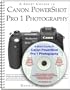 A Short Course in Canon PowerShot Pro 1 Photography (Book & eBook on CD-ROM)