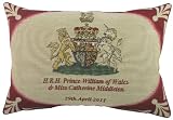 Evans Lichfield Royal Wedding Tapestry Cushion, Crest, 18 x 13 inch