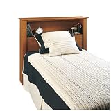 Product details for Sauder Headboard Bookcase - Caramel Birch (Twin)