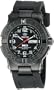 REACTOR Men's 59581 Trident Never Dark Black Dial Black Rubber Strap Sport Watch