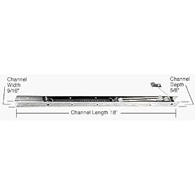CRL 18 Window Channel Balance; Stamped Number 1740 or 17D by C.R. Laurence