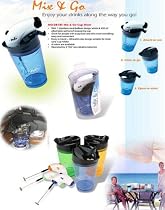 Mix & Go Personal Hand Held on the Go Mixer. Great for Drinks, Shakes, Yogurt, Eggs, Diet Shakes and Much More!