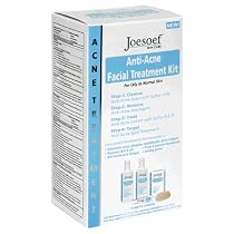Joesoef Anti-Acne Facial Treatment Kit, for Oily to Normal Skin, 1 kit