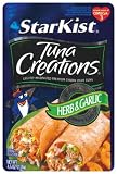 StarKist Tuna Creation Herb Garlic, 4.5-Ounce Pouches (Pack of 12)