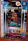 Cleveland Cavaliers 2004/05 NBA Diecast Fleer Hummer H2 with LeBron James Trading Card