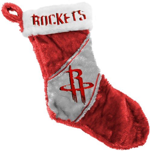 Houston Rockets Red Colorblock Stocking