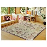Hello Kitty Tatami Mat: Flowers