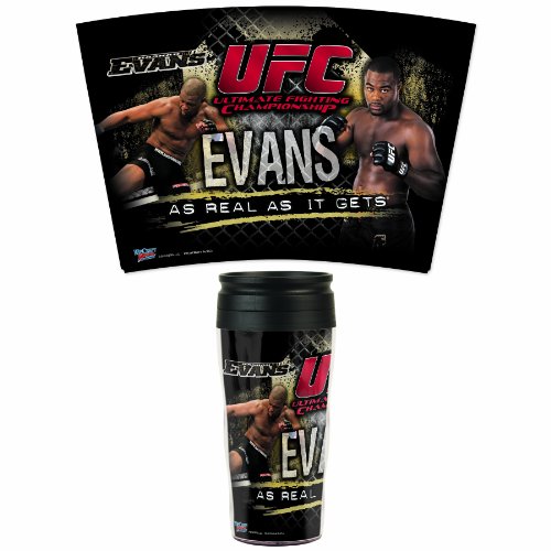 UFC Mixed Martial Arts Rashad Evans 16-Ounce Travel Mug