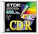 TDK CD-R74MGAX CD-R, 74 Minute, 650 MB (Single with Jewel Case)
