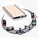 [Ultra-Slim 10000mah] Portable Phone Charger, External Battery Power bank Portable Charger Backup Pack With Powerful Dual USB Output Port for for iPhone,iPad,Samsung Galaxy,Cell Phones,Tablets.