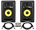 KRK RP5G3-NA Rokit 5 Generation 3 Powered Studio Monitor (Pair) / Free Talent cable XLR to XLR 18ft ea