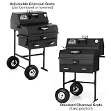 The Pony Express&trade; Smoker Grill - Charcoal Grate: Standard