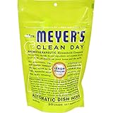 Mrs Meyers Clean Day 14264 Mrs. Meyer's Clean Day Dishwasher Detergent Soap Packs