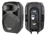 PYLE-PRO PPHP1599AI - 15'' 1600 Watt Portable Powered 2 Way Full Range Loud Speaker System w/Built in MP3/USB & Ipod Dock