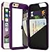 Bastex iPhone 6 Plus/6s Plus Case, Hidden Back Wallet Mirror Case with Stand Feature and Card Holder for Apple iPhone 6 Plus, 6S Plus 5.5