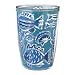 Insulated Tumblers Set of 4 - Batik Fish (16-oz.)