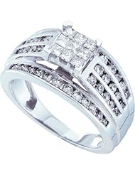 1.00CTW DIAMOND INVISIBLE RING