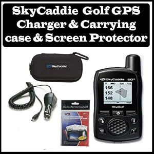 SkyCaddie SG2.5 Golf GPS with FREE $60 Accessory Bundle Including SkyCaddie Car Charger, SkyCaddie Carrying Case, and Screen Protector SkyCaddie SG2.5 Golf GPS with FREE $60 Accessory Bundle Including SkyCaddie Car Charger, SkyCaddie Carrying Case, and Screen Protector