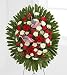 Soldier's Salute Standing Funeral Flowers Spray