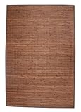 Chesapeake Chocolate Bamboo 5-Feet by 8-Feet Area Rug