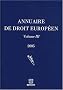 Annuaire de droit europ�en : Volume 3