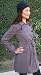 BB Dakota Waterloo Plum Kitten Faux Wool Coat image 2