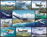White Mountain Puzzles Airplanes of World War II