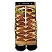 Function - Stacked Cheeseburger And Fries Fashion Sock