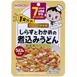 和光堂 1食分のしらすとわかめの煮込みうどん 80g
