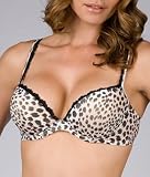 Cosabella : Cosabella Samantha Collection, Ocelot Push-up Underwire Bra