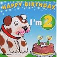Happy Birthday - I'm 2 (The Happy Birthday Books) (The Happy Birthday Books) by Matteo Faglia and Silvia Vignale