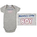 Baby-Says Bodysuit - Mommy's Little Boy, 0-3 months