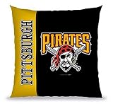 Biederlack Pittsburgh Pirates Vertical Stitch Pillow