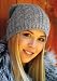 TRAC-2 - oversized Beanie Strickmütze Long Beanie Wollmütze Mütze Wintermütze Herrenmütze Skimütze Snowboardmütze Damenmütze Strickmützen Damenstrickmütze Herrenstrickmütze gestrickte Mütze Mützen Winterstrickmütze Beanie Herren Damen Wintermützen Slouch grau