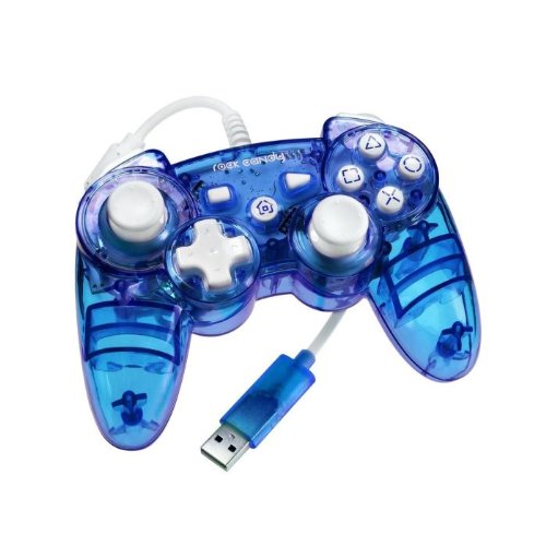 PDP Rock Candy Blue Wired Controller for Playstation 3 (PS3) - PL6460B