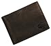 NFL Jacksonville Jags Debossed Black Leather Bi-fold Wallet