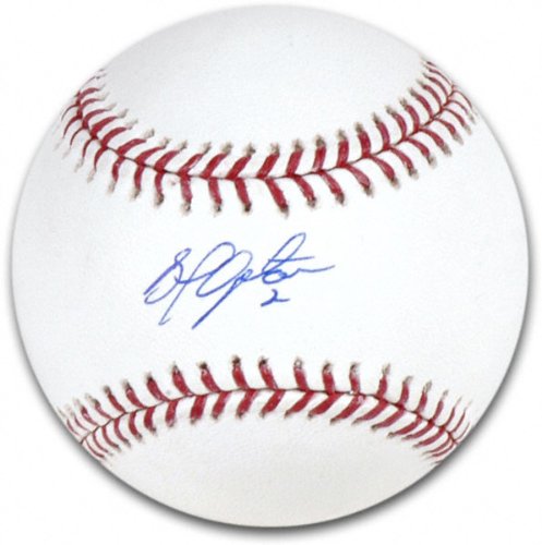 Mounted Memories Tampa Bay Rays B.J. Upton Autographed Baseball