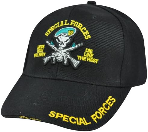 Special Forces Mess With The Best Die Like The Rest Military Constructed Hat Cap
